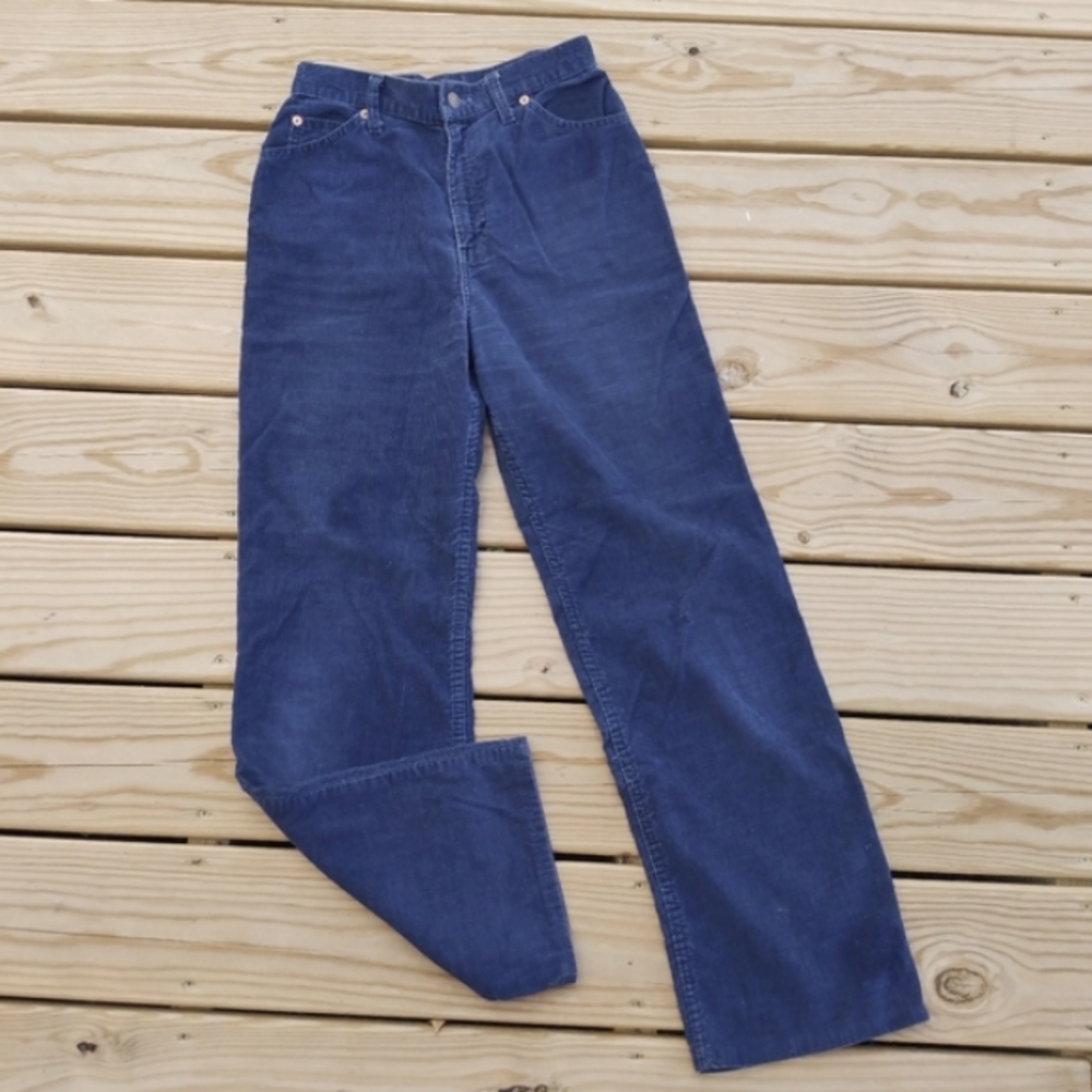 Vintage Navy Blue Corduroy Levi's